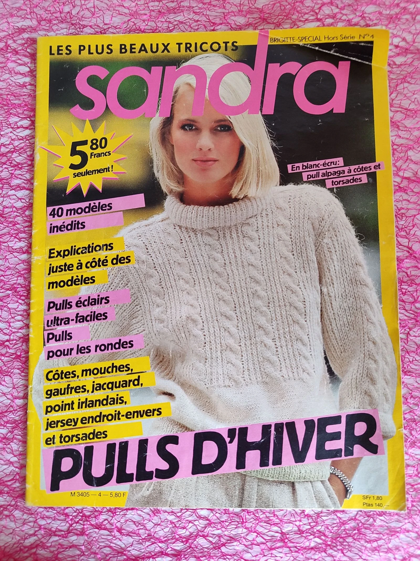 Sandra - Les plus beaux tricots - 2 revistas – photo 5